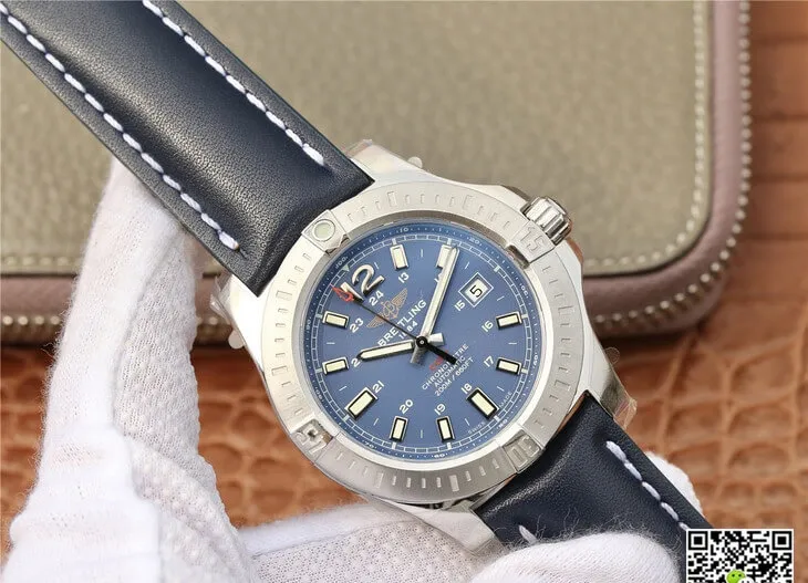 Breitling Colt Automatic A1738811 C906 105X A20BA.1 GF Factory 1:1 Best Edition Replica Watch Blue Strap